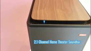 Bluetooth soundbar with wireless subwoofer