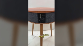 AT600 Bluetooth 5.1 Smart Coffee & Side Table speaker With Wireless Charging For Bedroom Living Room